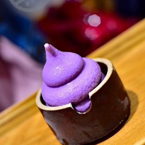【首爾】可愛的紫薯雪糕《Cafe Bora》