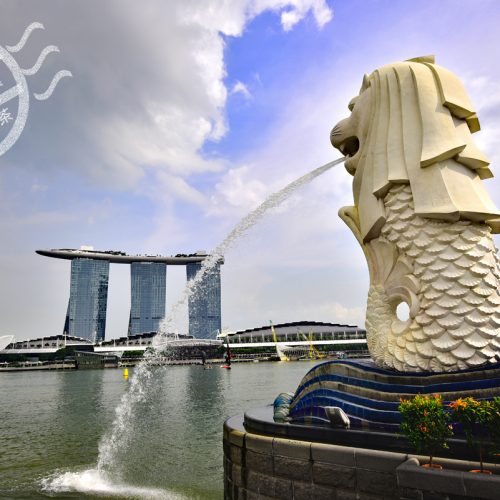【新加坡】 觀光景點之《Merlion | 魚尾獅》、《Marina Bay Sands | 濱海灣金沙酒店》、《Esplanade | 濱海藝術中心》