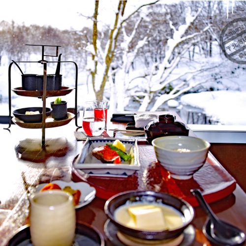 【北海道 ニセコ】新雪谷溫泉《坐忘林 | Zaborin》- 第二天『傳統日式朝食』 + 對筷伴手禮