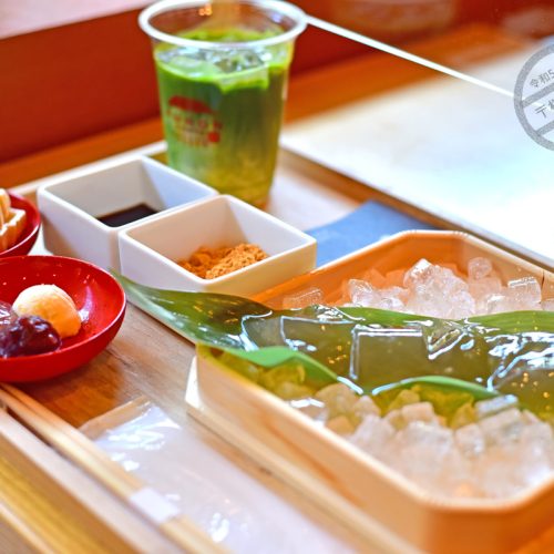 【京都】和服一日體驗 ①《普門茶屋》的名物大蕨餅「清水-KIYOMIZU-」
