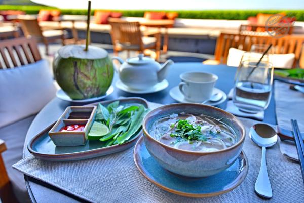 食物方面有單點的早餐，每天都來一碗越南河粉