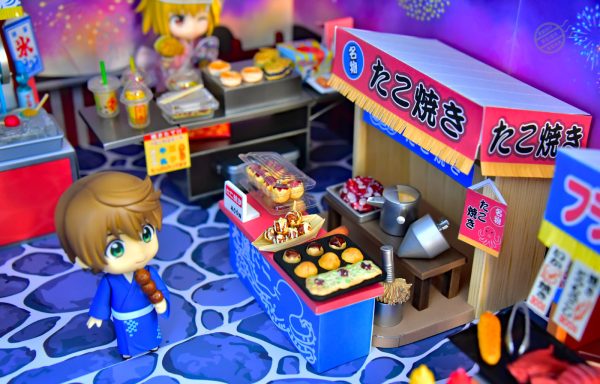 原材料，烤盤，製成品都一一展示出來