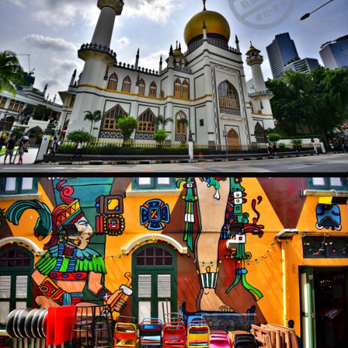 【新加坡】《蘇丹回教堂 | Masjid Sultan》&《哈芝巷 | Haji Lane》彩虹建築地道小巷