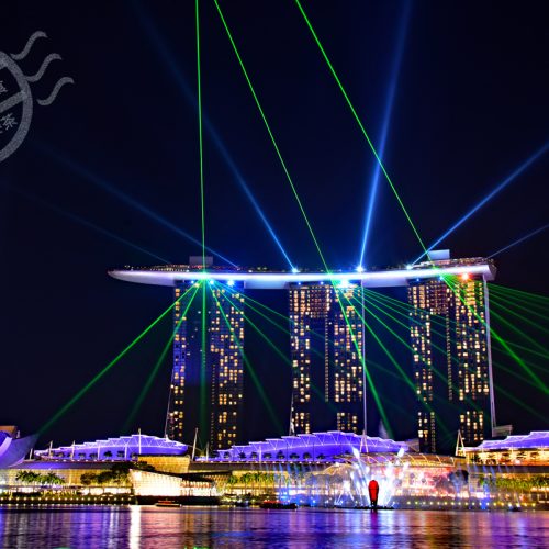 【新加坡】 燈光秀《Marina Bay Sands – 幻彩生輝》《SuperTree Grove – 天空樹》《Light to Night Art Walk》