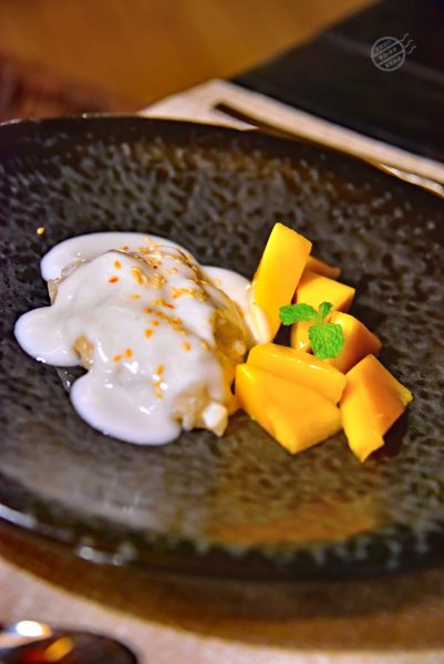 芒果糯米飯的芒果非常甜